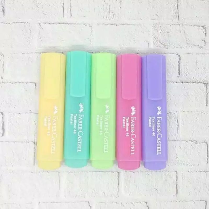 

Textliner 46 pastel Faber Castell / Stabillo faber castell