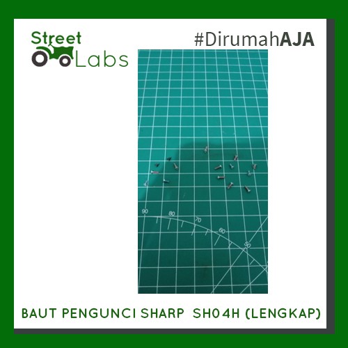Baut Pengunci SHARP Aquos SH04H SH 04H SH-04H FULL/LENGKAP