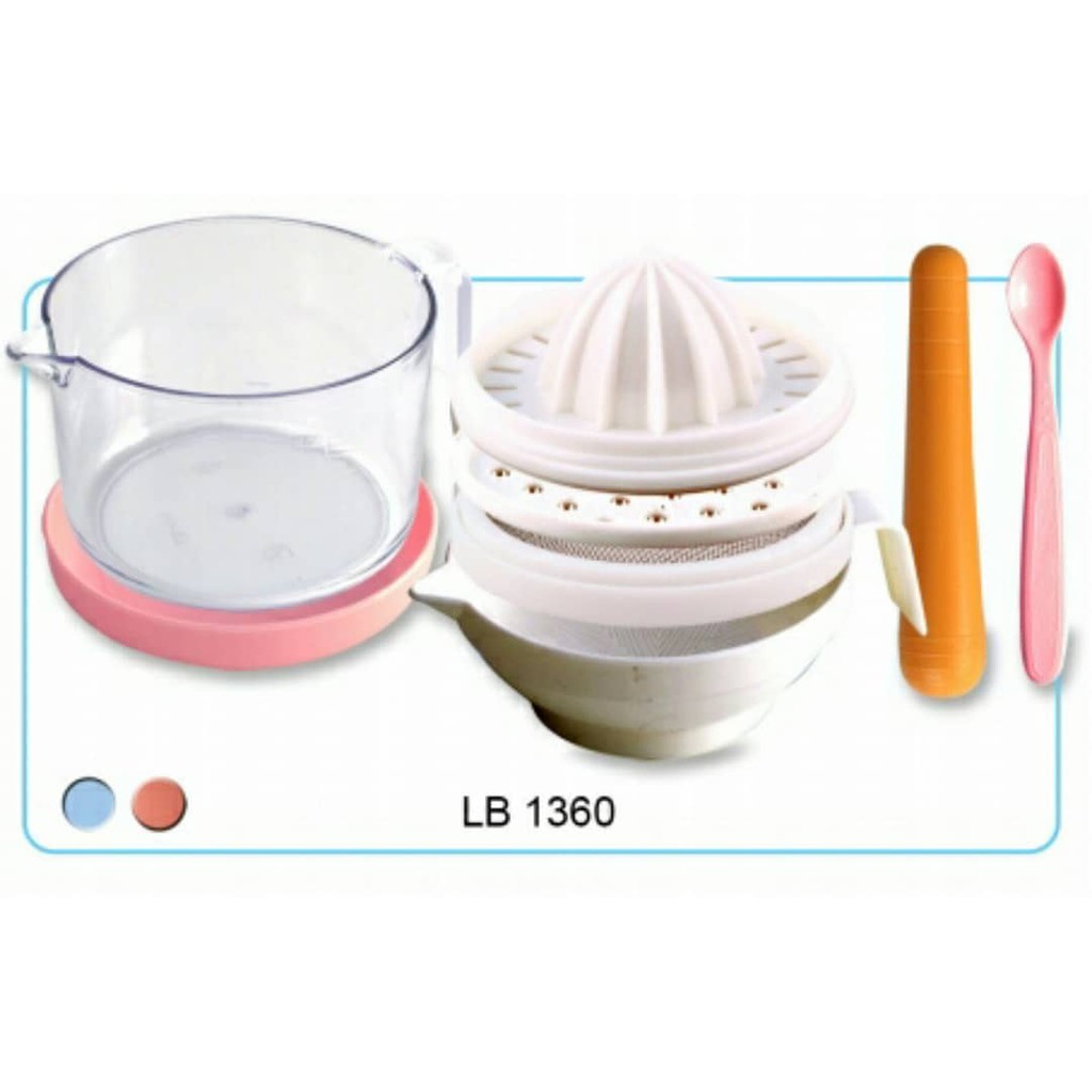 LUSTY BUNNY MURAH FOOD MAKER SET PERLENGKAPAN MAKAN BAYI FEEDING SET LB1360 LB1334 LB1536