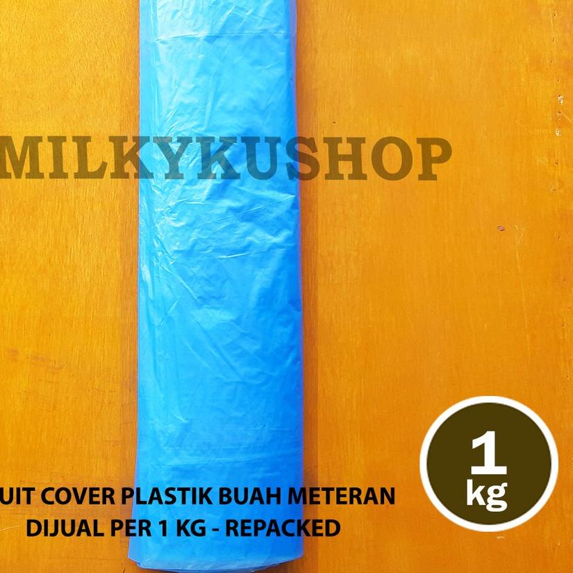 ☞ FRUIT COVER BERAT 1 KG PLASTIK METERAN PEMBUNGKUS BUAH BESAR PISANG ➥
