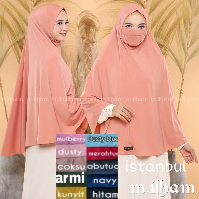 Jilbab cadar/jilbab niqob/jilbab masker jumbo