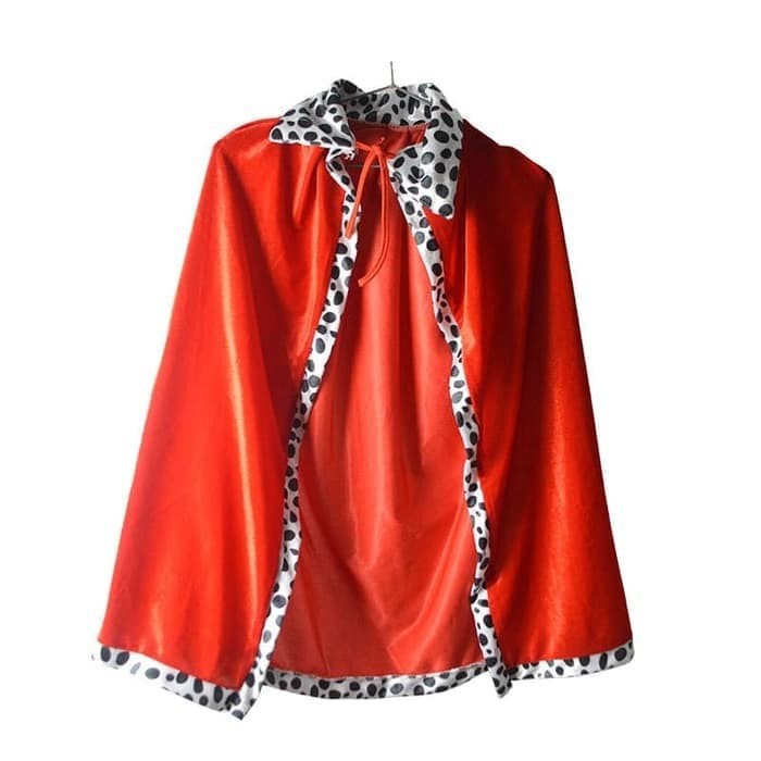 kings Cape robes jubah anak anak raja kostum halloween costume