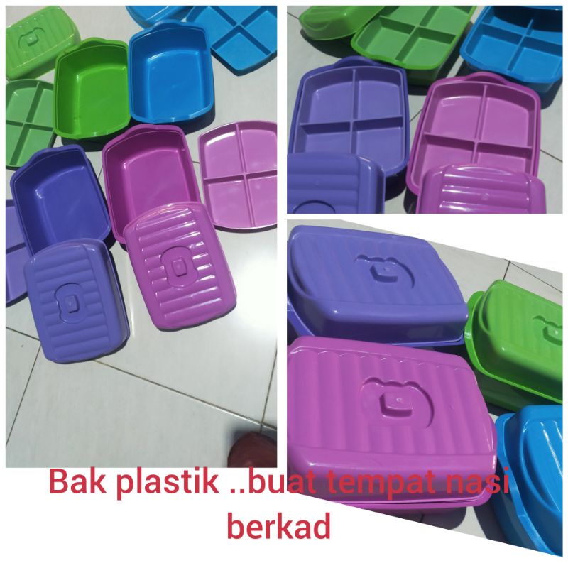 

box plastik untuk syukuran/slametan