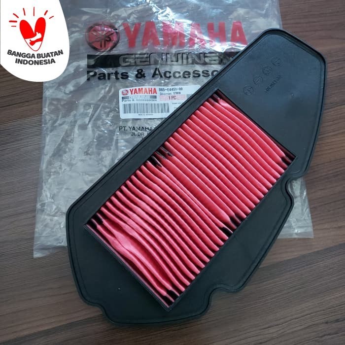 M.P-B65 FILTER UDARA SARINGAN HAWA YAMAHA MOTOR AEROX 155 LEXI 125 LEXY