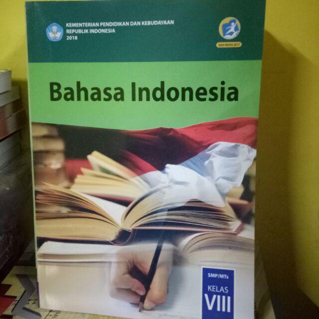 Harga satuan buku siswa dikbud k13 smp kelas 8 smtr 1 dan 2 edisi revisi 2017 cetakan 2020-Bahasa indonesia