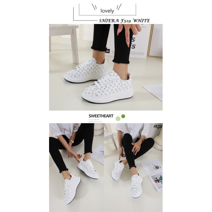 SHIERA SEPATU WANITA SNEAKERS F519