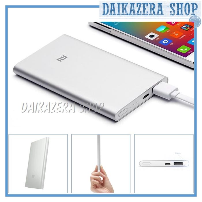 Xiaomi Power Bank 5000mAh (OEM) - Silver
