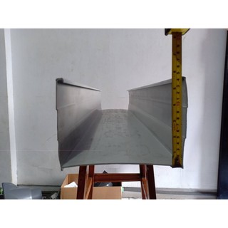 Talang air hujan harga per meter PVC kotak SG-220 RG-220 8" 8 inch