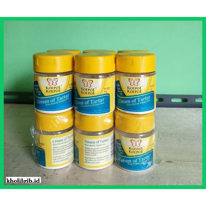 

Redwop-Gnikab- Cream Of Tartar Koepoe Koepoe 43Gr -Hallall.