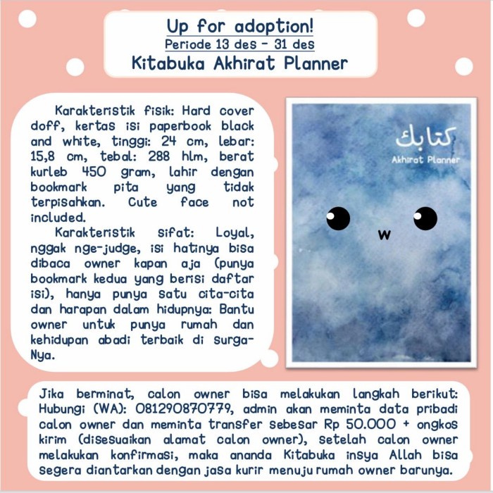 

Hemat Kitabuka Akherat Planner Bagus