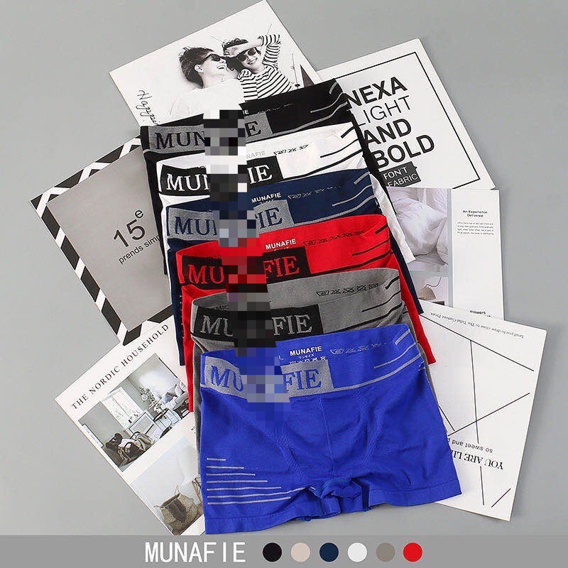 HOHO_HWANG (C-48) COD Baru-Dikirim jakarta BOXER Pria munafie Kolor CD Underwear Man Daleman Cowok-6