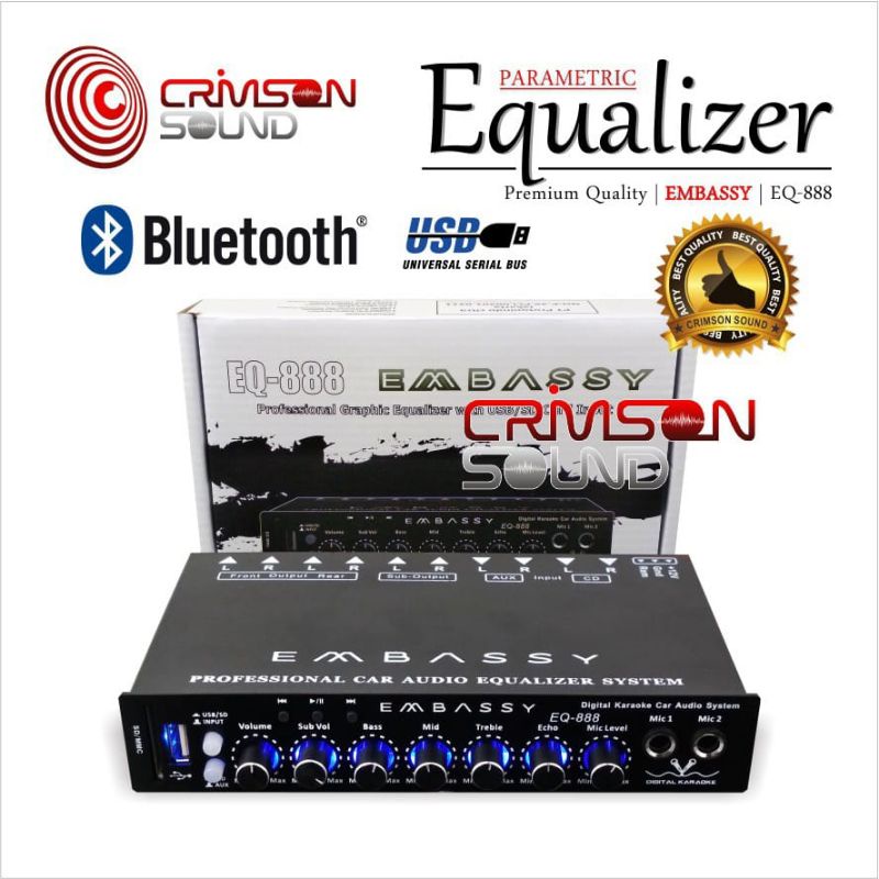 Parametrik Embassy EQ 888 Equalizer