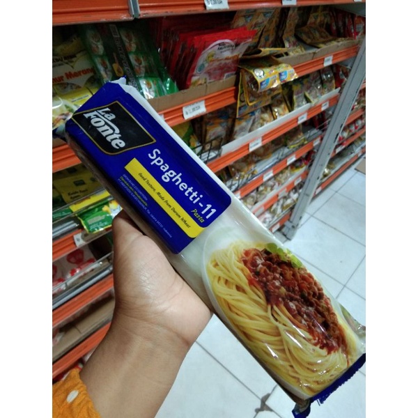 

LA FONTE SPAGHETTI - 11 netto 450 g Expired 2023