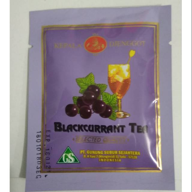 Blackcurrant Tea Teh Rasa Anggur 12's