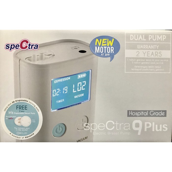 Makassar - SPECTRA Hospital Grade Breast Pump 9 Plus / 9+ Garansi Resmi 2 Tahun