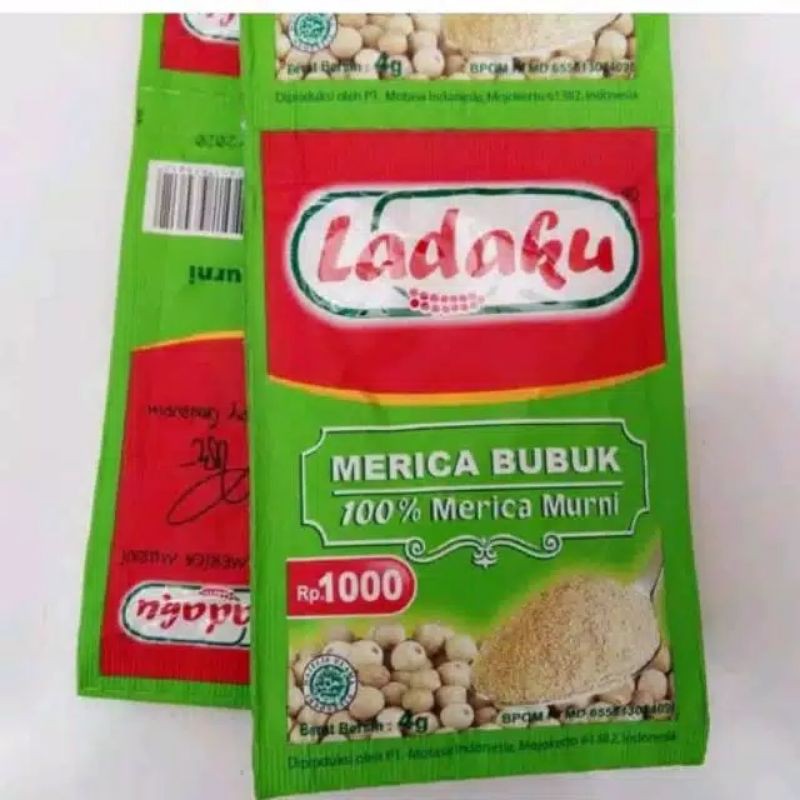 

merica bubuk ladaku/satu sachet@4grm