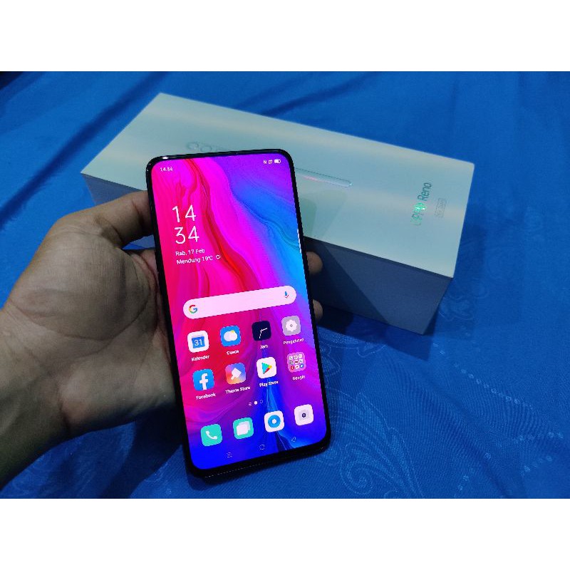 Oppo Reno 10x Zoom 8/256Gb Fullset Mulus | Shopee Indonesia