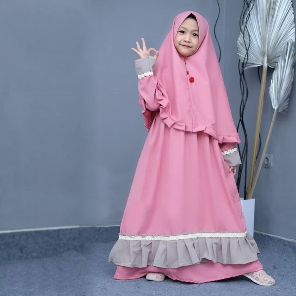 FASHION GAMIS MUSLIM AURE KIDS DMR