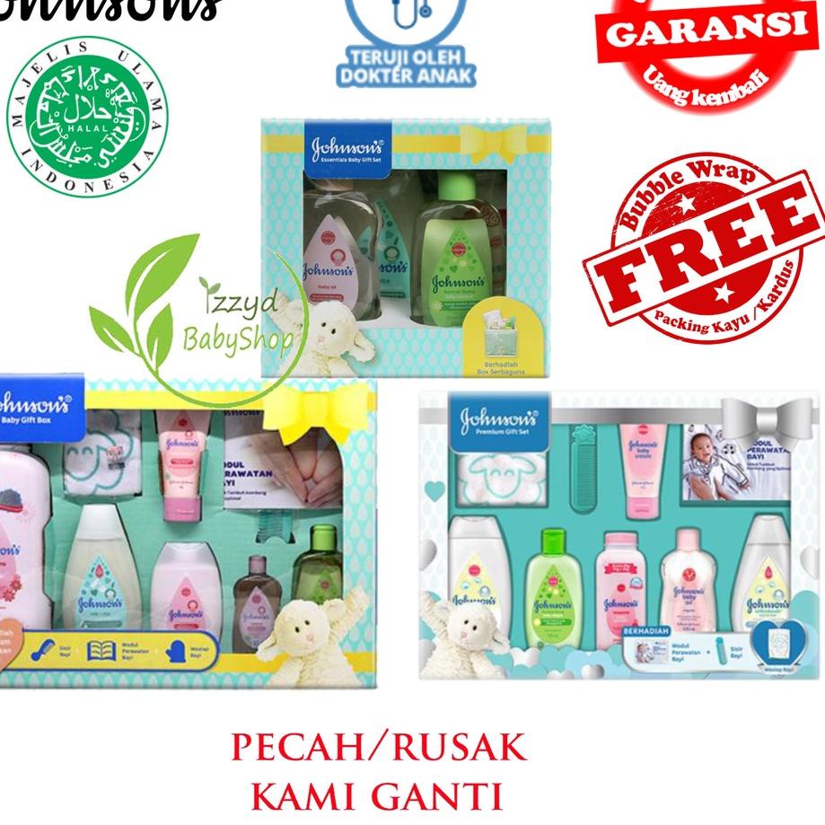 FREE ONGKIRJohnson starter kit baby gift set johnsons jhonson baby gift box essensial premium Gift|S