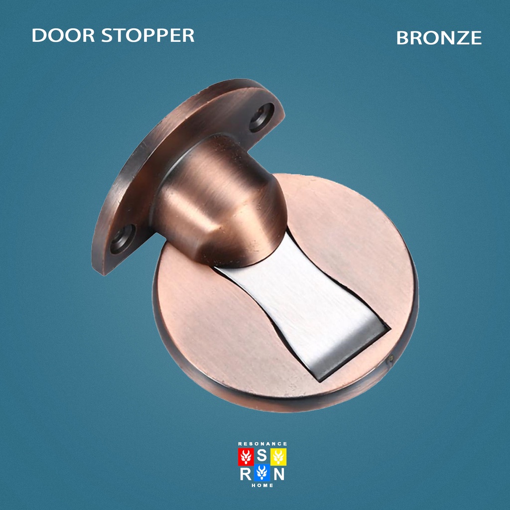 Door Stop Magnet Stainless Premium / Penahan Pintu Tebal dan Kuat | Resonance Home