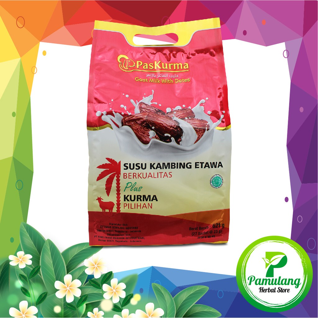 

SUSU KAMBING ETAWA PLUS KURMA Sachet AMPUH Atasi Darah Tinggi