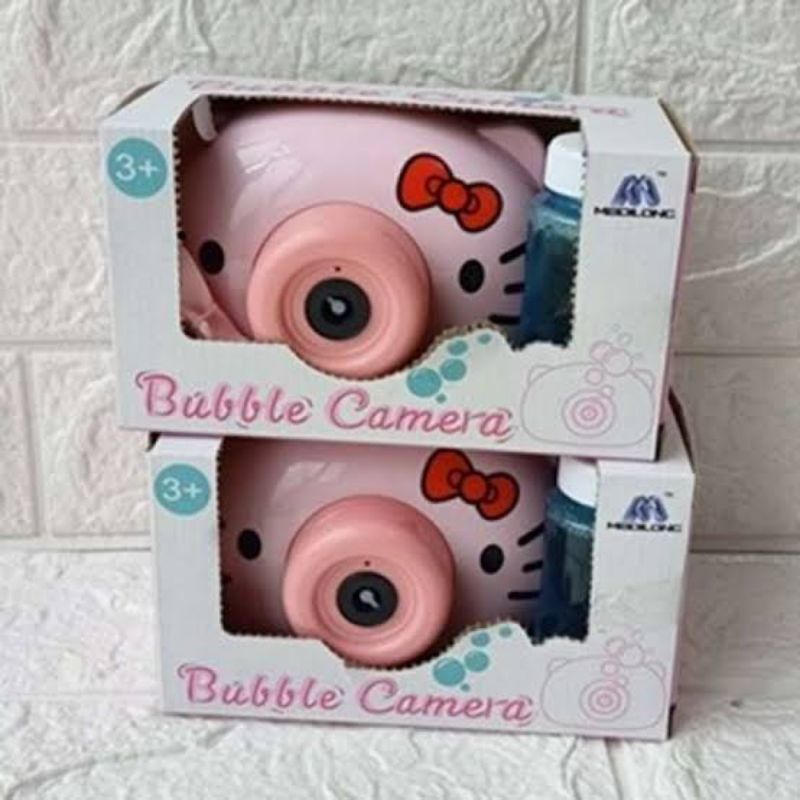 MAINAN BUBBLE CAMERA ELEKTRIK/ MAINAN GELEMBUNG CAMERA  HELLO KITTY