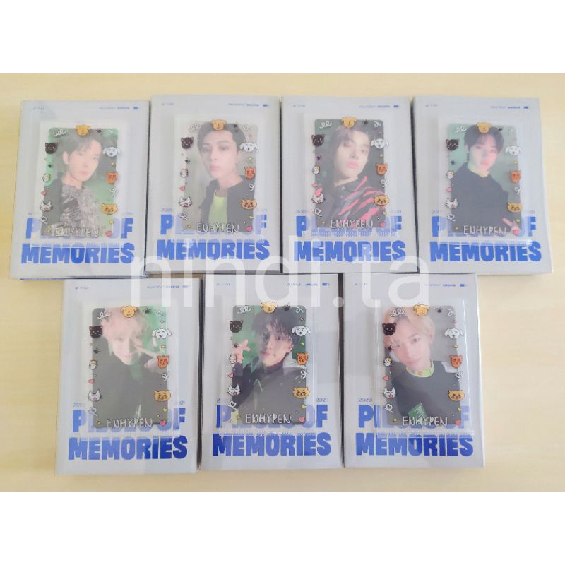 READY STOCK ENHYPEN PIECES OF MEMORIES POM UNSEALED