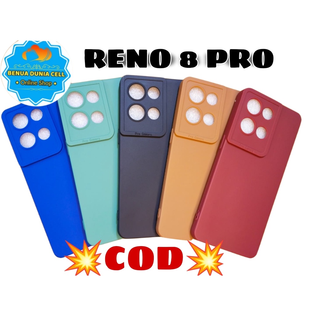 RENO 8, RENO 8 PRO - SOFTCASE PRO KAMERA PC OPPO RENO 8 // RENO 8PRO - BDC