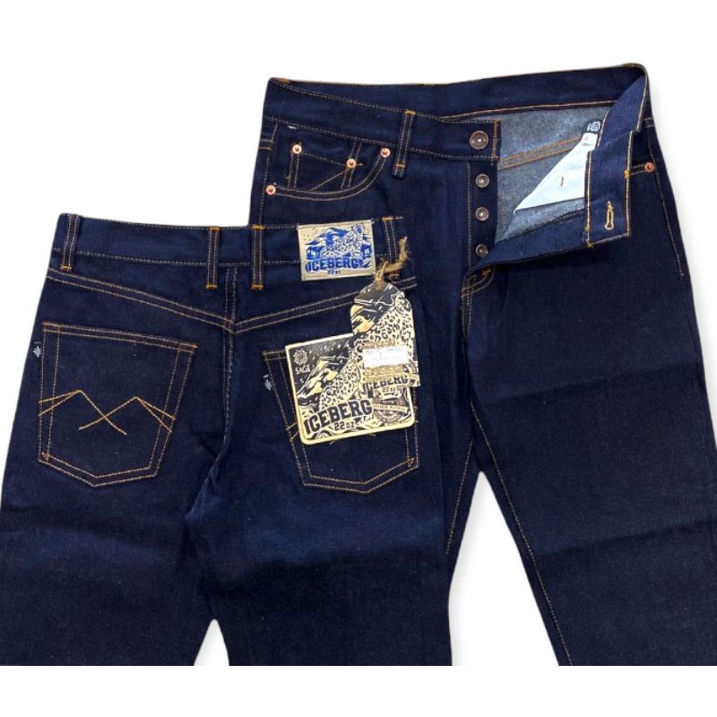 Jual Denim Selvedge Sage Blue Indigo Celana Denim Selvedge Celana