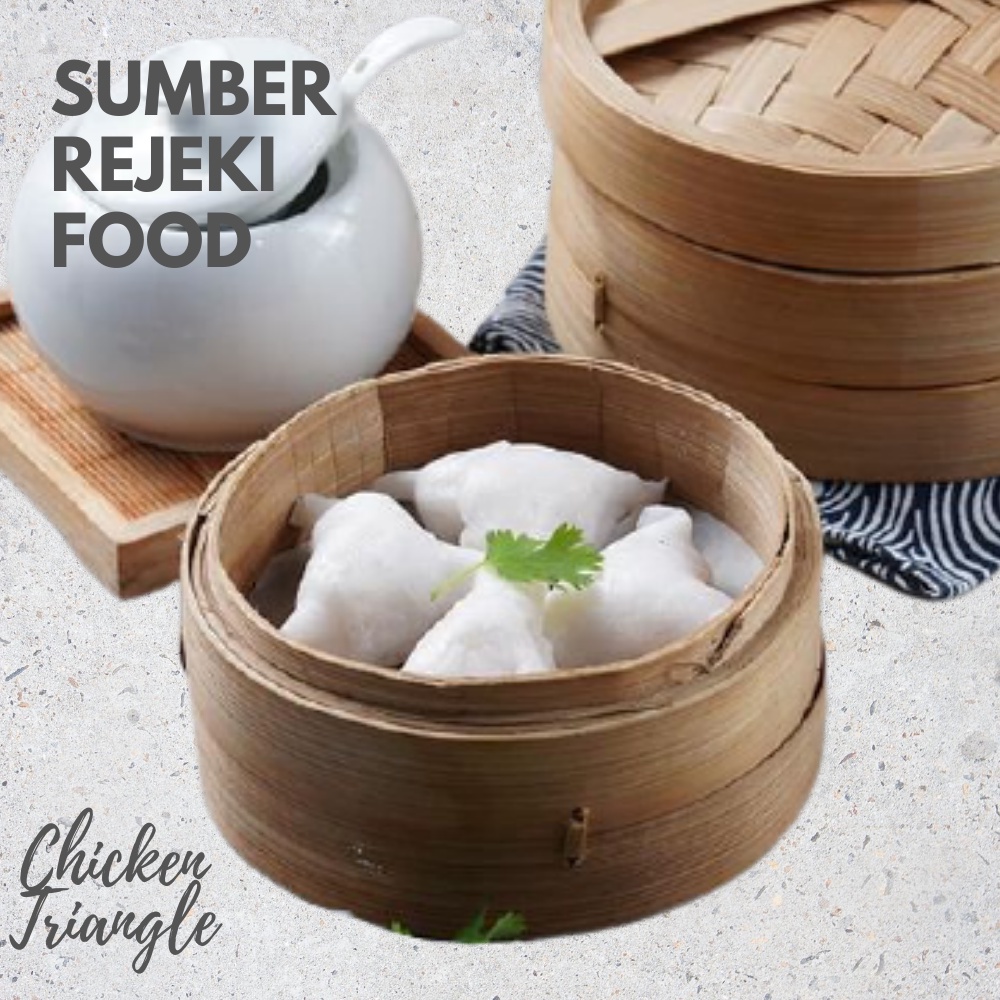 

DIMSUM CHICKEN TRIANGLE ISI 25 - 100 PCS DIMSUM FROZEN PREMIUM - SUMBERREJEKIFOOD