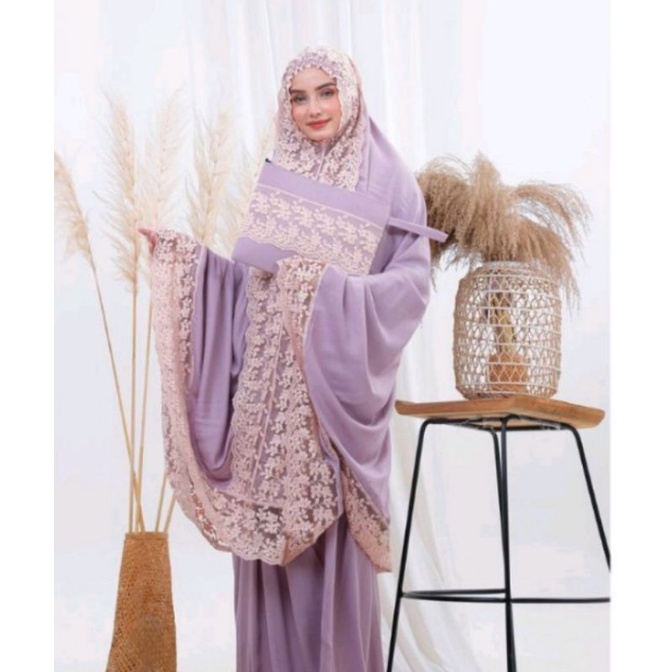 (FREE TASBIH) Mukena dewasa/mukena shireen/mukena polosan/mukena tren 2021/mukena rayon/mukena terla