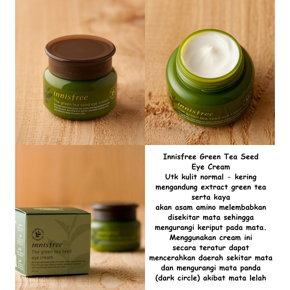 Innisfree Green Tea Seed Eye Cream Indonesia