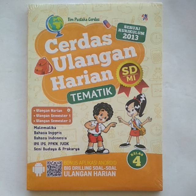 Cerdas Ulangan Harian Tematik Sd Mi Kelas 4 Shopee Indonesia