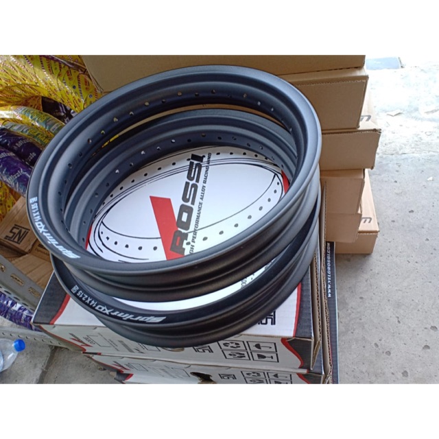 Velg ring 14 185 dan 215 rosi xd. velg Rossi ring 14 ukuran 185 dan 214 velg jari jari