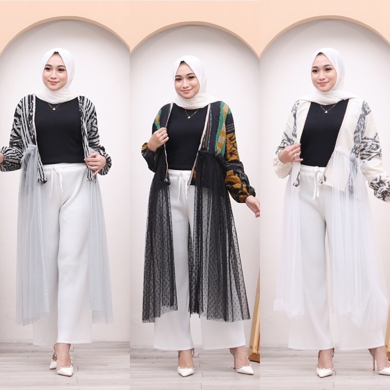 OUTER TENUN AYRA DEBBY STORE SONGKET JEPARA || OUTER TENUN WANITA