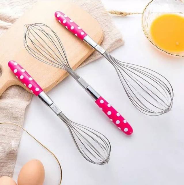 [Istana Baking] Kocokan Telur Whisker Adonan Kue Polkadot Sedang