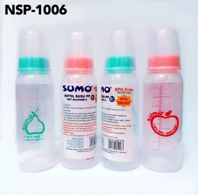 SUMO Ninio Botol Susu Bayi BPA Free MURAH 50ml 120ml 240ml