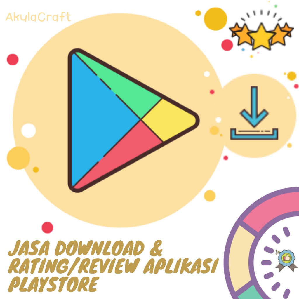 Jasa Download & Rating/Review Aplikasi Playstore