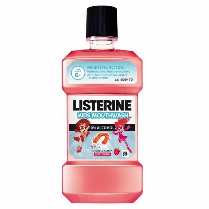 

Listerine Kids Mouthwash With Berry Shield Flavor 250Ml