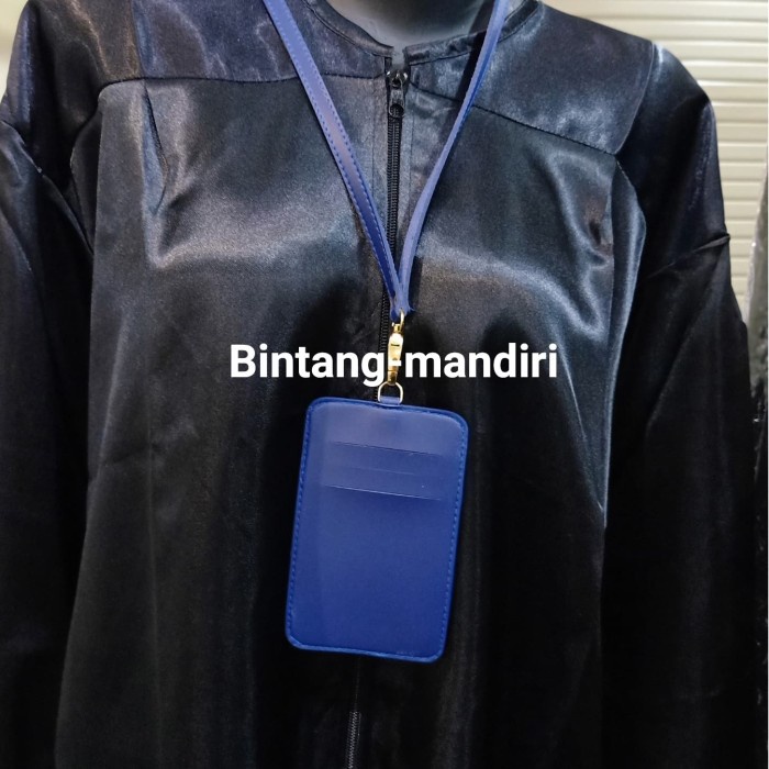 

Wow Name Tag Id Card Holder Biru Dof 4 Slot Card Tali Kulit Kwalitas Bagus Gilaa!!!