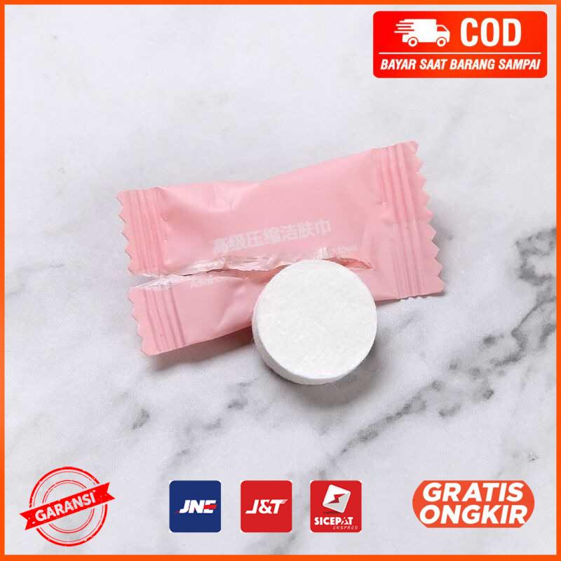 Handuk Mini Travel Disposable Towel 50 PCS - T201