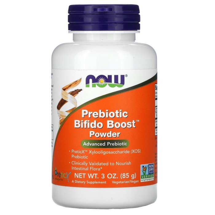 NOW Foods Prebiotic Bifido Boost Powder 85 g