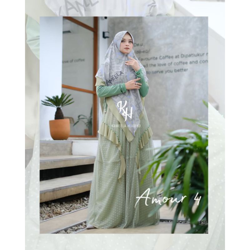 Preloved AMOUR 4 BY Kameela hijabku(gamis aj ya)