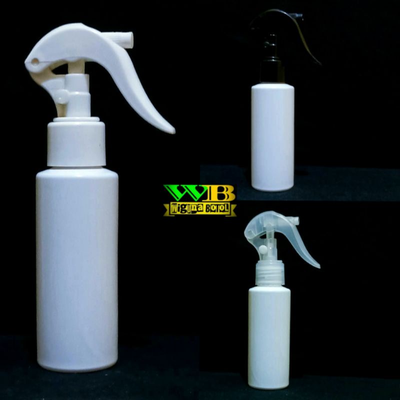 Botol Spray 100ml RF / Botol Triger 100ml Putih / Botol Rf 100ml Putih Spray Triger