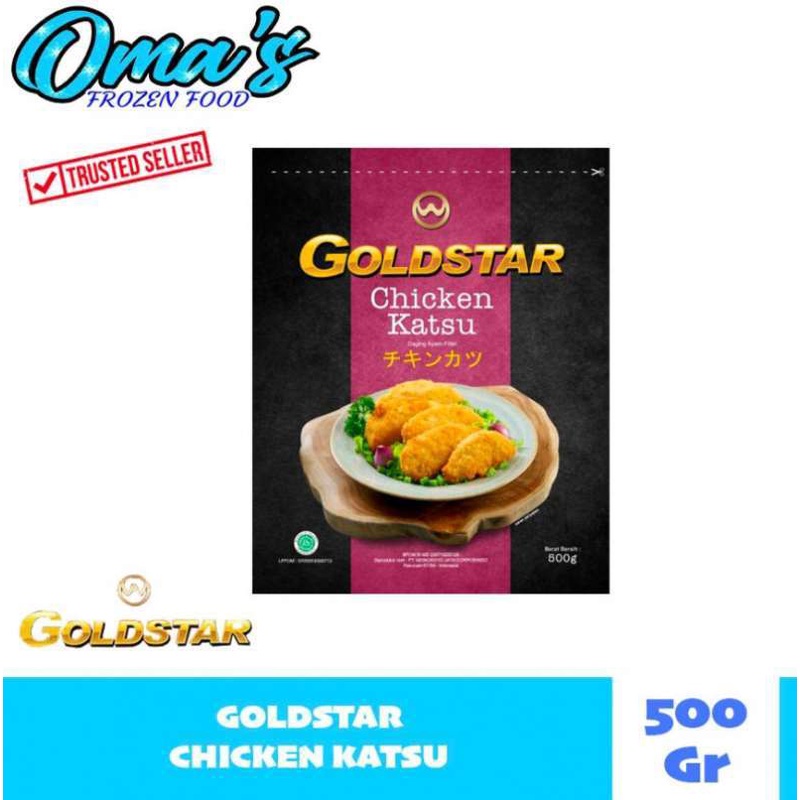 

GOLDSTAR CHICKEN KATSU 500 GR - GST02