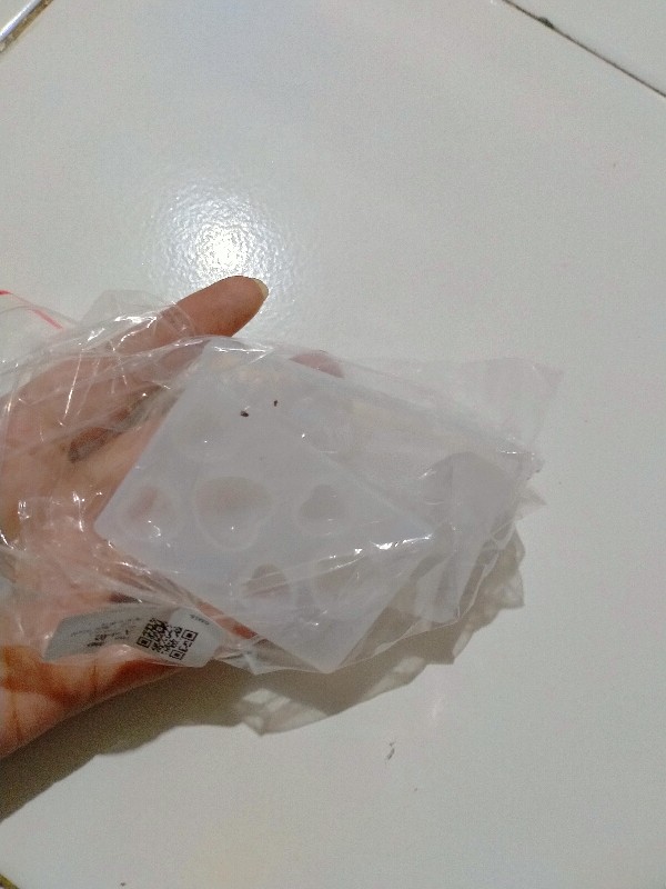 3pcs Cetakan Bahan Silikon Resin Bentuk Bintang Bulan Kucing Dan Hati Untuk Perhiasan