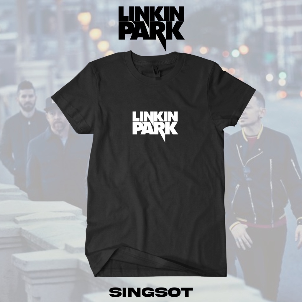 KAOS LP KAOS LINKIN PARK KAOS LINKIN PARK LOGO SINGSOT