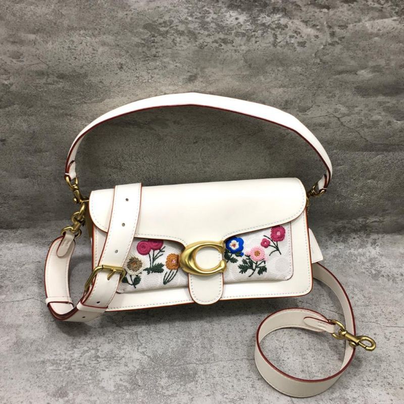 Coach Tabby Shoulder Bag With Floral Embroidery