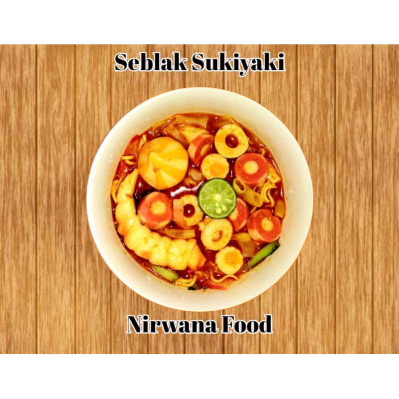 Seblak Seafood Sukiyaki Super Pedas Shopee Indonesia