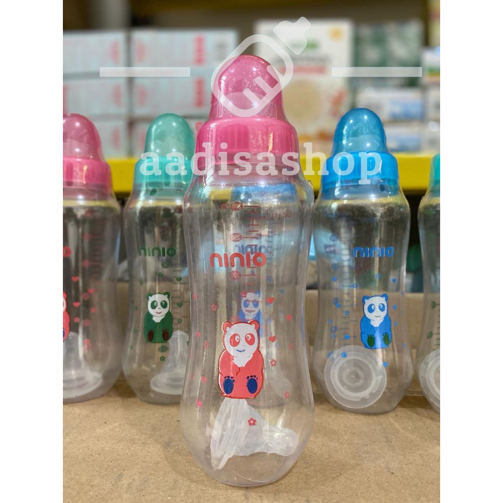 Botol Dot Susu Bayi Easy Grip Bottle 150ml atau  300ml Ninio 2304 1304